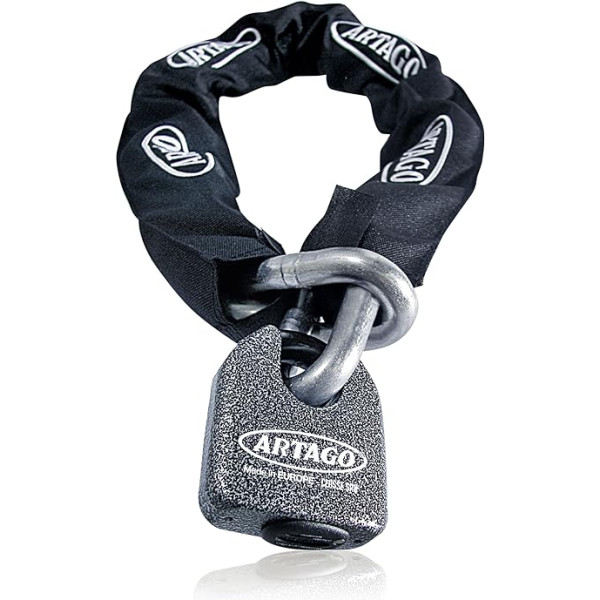 Artago Artago 68t/b padlock + 14.100 100cm chain combo - sold secure certified